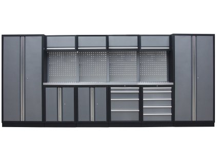 Kvalitní PROFI dílenský nábytek - 4535 x 2000 x 495 mm - TGS1300BB2