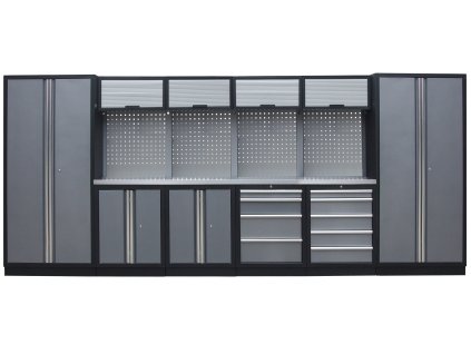 Kvalitní PROFI dílenský nábytek - 4535 x 2000 x 495 mm - TGS1300BB3