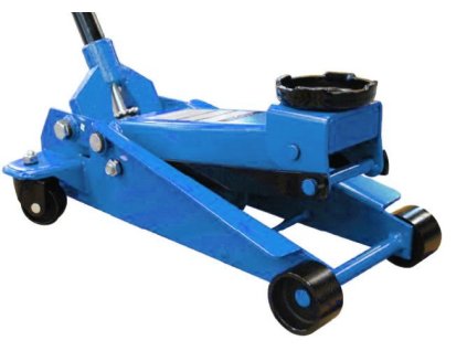 Pojízdný hydraulický zvedák 3t, 130-465 mm,T830025 - QUATROS QS19131