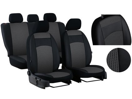 Autopotahy MAZDA 6 I, 5 DVEŘ, KOMBI, od r. v. 2002-2008, ROYAL-2  + OPTIK utěrka 20x20 cm Smart Microfiber zdarma