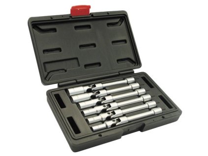 417342 hlavice na zapalovaci svicky 3 8 8 16 mm 6hranne kloubove prodlouzene 6 ks asta