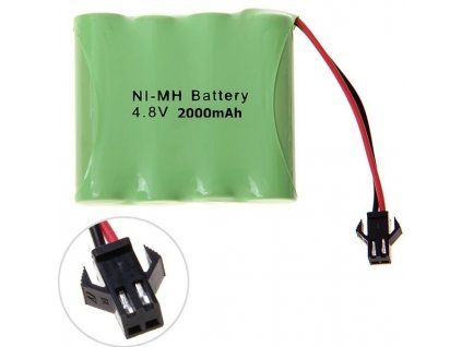 Náhradní akumulátor pro Conqueror 4x4 a RC stroje - 2000mAh 4,8V