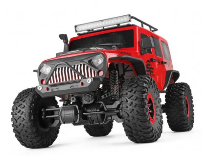 s-Idee RC auto Jeep Crawler 4WD 1:10 červená