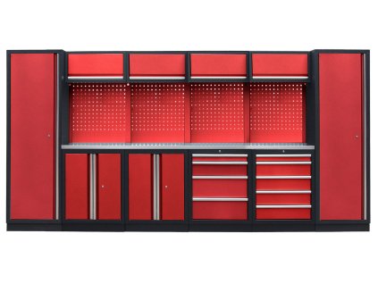 Kvalitní PROFI RED dílenský nábytek 3920 x 495 x 2000 mm - RTGS1300BB8