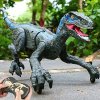 RC dinosaurus VELOCIRAPTOR II. - šedý