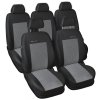 Autopotahy Volkswagen Sharan, od r. 94-2010, 5 míst, šedo černé  + OPTIK utěrka 20x20 cm Smart Microfiber zdarma v hodnotě 199,-Kč