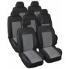 Autopotahy Seat Alhambra, od r. 1994-2010, 7 míst, šedo černé  + OPTIK utěrka 20x20 cm Smart Microfiber zdarma