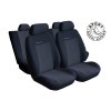 Autopotahy Škoda Octavia II, dělená, zadní loketní opěrka, antracit  + OPTIK utěrka 20x20 cm Smart Microfiber zdarma v hodnotě 199,-Kč