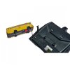 Carson RC auto Mercedes-Benz O 302 Bus Deutsche Post 1:87 žlutá