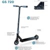 Globber Koloběžka STUNT SCOOTER GS 720 Black - teal