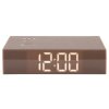 Designové LED hodiny - budík 5861WG Karlsson 20cm