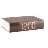 Designové LED hodiny - budík 5861WG Karlsson 20cm