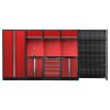Sestava PROFI RED dílenského nábytku 4155 x 495 x 2000 mm - RTGS1300NE