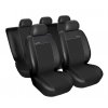 Autopotahy PEUGEOT PARTNER TEPEE , 5 samostatných sedaček, Eco kůže + alcantara černé  + OPTIK utěrka 20x20 cm Smart Microfiber zdarma