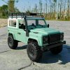 LAND ROVER Defender D90 1:12 zelená