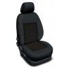 Autopotahy VOLKSWAGEN T-CROSS, od r. 2019, AUTHENTIC CARO oranžové  + OPTIMÁL utěrka na auto i úklid Smart Microfiber zdarma v hodnotě 329,-Kč