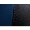 Autopotahy Ford C- MAX, od r. 2003-2010, 5 míst, kožené EXCLUSIVE modré  + OPTIK utěrka 20x20 cm Smart Microfiber zdarma