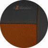 Autopotahy Peugeot Boxer II, 3 místa, stolek, EXCLUSIVE kožené s alcantarou, hnědé  + OPTIK utěrka 20x20 cm Smart Microfiber zdarma