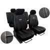 Autopotahy CITROEN JUMPER II, 3 místa, stolek, GT černé  + OPTIK utěrka 20x20 cm Smart Microfiber zdarma