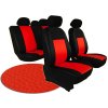 Autopotahy HYUNDAI i20 II, od r. v. 2014-2020, PELLE červené  + OPTIK utěrka 20x20 cm Smart Microfiber zdarma