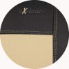 Autopotahy VOLKSWAGEN POLO V, dělená zadní sedadla, od r. v. 2009, EXCLUSIVE kůže béžové  + OPTIK utěrka 20x20 cm Smart Microfiber zdarma