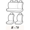 Autopotahy Škoda Octavia III, AUTENTIC VELVET,bez zadní loketní opěrky, černé  + OPTIMÁL utěrka na auto i úklid Smart Microfiber zdarma v hodnotě 329,-Kč