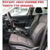 Autopotahy HYUNDAI i 30, III, PD, bez zadní loketní op., AUTHENTIC CARO bílé  + OPTIMÁL utěrka na auto i úklid Smart Microfiber zdarma v hodnotě 329,-Kč