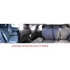 Autopotahy RENAULT CAPTUR I, od r. 2013-2019, AUTHENTIC VELVET černé  + OPTIMÁL utěrka na auto i úklid Smart Microfiber zdarma