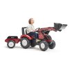 FALK Šlapací traktor 4000 VALTRA S4 s předním nakladačem a vlečkou