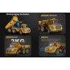 DoubleE RC kloubový dumper VOLVO A40G 1:20 56 cm 6WD LED zvuky RTR sada