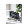 Designové nástěnné/stolní překlápěcí hodiny 5976BK Karlsson 21cm
