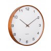 Designové nástěnné hodiny 5993WH Karlsson 40cm