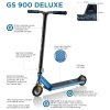 Globber koloběžka GS 900 Deluxe Black - Blue