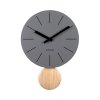 Designové kyvadlové hodiny 5967GY Karlsson 41cm
