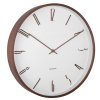 Designové nástěnné hodiny 6014WH Karlsson 40cm
