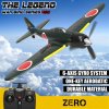 RC letadlo ZERO A6M 400mm Xpilot stabilizace