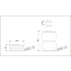 409221 5 zvedak mechovy vzduchovy 115 430mm s 2t2s 2t kratka rukojet