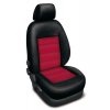 Autopotahy FORD C-MAX II,5 míst, od r. 2011, AUTHENTIC VELVET černočervené  + OPTIMÁL utěrka na auto i úklid Smart Microfiber zdarma