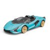 RE.EL Toys RC auto Lamborghini Sian 1:12 modrá metalíza, proporcionální RTR LED 2,4Ghz