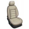 Autopotahy HONDA CRV II, od r. 2001-2007, kožené AUTHENTIC VELVET béžové  + OPTIMÁL utěrka na auto i úklid Smart Microfiber zdarma