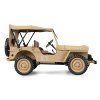 Jeep Willys MB Scale RC Crawler 4WD 1:14 RTR písková