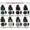 Autopotahy MAN TGL, 2 místa, 1+1, AUTHENTIC PREMIUM žakar modrý  + OPTIK utěrka 20x20 cm Smart Microfiber zdarma v hodnotě 199,-Kč