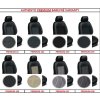 Autopotahy MAN TGL, 2 místa, 1+1, AUTHENTIC PREMIUM vlnky černé  + OPTIK utěrka 20x20 cm Smart Microfiber zdarma v hodnotě 199,-Kč