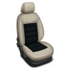 Autopotahy BMW X3, od r. 2003-2010, AUTHENTIC VELVET, béžovočerné  + OPTIMÁL utěrka na auto i úklid Smart Microfiber zdarma