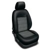 Autopotahy BMW 1 E87, od r. 2004-2011, kožené AUTHENTIC VELVET černošedé  + OPTIMÁL utěrka na auto i úklid Smart Microfiber zdarma