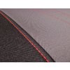 Autopotahy NISSAN PULSAR, se zadní loketní opěrkou, od r. 2014, Duo Tuning žluto černé  + OPTIK utěrka 20x20 cm Smart Microfiber zdarma v hodnotě 199,-Kč