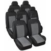 Autopotahy Volkswagen Sharan II, od r. 2010, 7 míst, šedo černé  + OPTIK utěrka 20x20 cm Smart Microfiber zdarma v hodnotě 199,-Kč