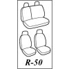 Autopotahy FORD FIESTA V, od r. v. 1999-2002, ELEGANCE modré  + OPTIK utěrka 20x20 cm Smart Microfiber zdarma v hodnotě 199,-Kč