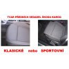 Autopotahy ŠKODA KAROQ, DĚLENÉ ZADNÍ OPĚRADLO, LAVICE NEDĚL., AUTHENTIC DOBLO, žakar audi  + OPTIMÁL utěrka na auto i úklid Smart Microfiber zdarma v hodnotě 329,-Kč
