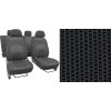 Autopotahy VOLKSWAGEN CRAFTER, 1+2, 3 MÍSTA, od r. 2017, NOVÝ MODEL, VIP šedé  + OPTIK utěrka 20x20 cm Smart Microfiber zdarma